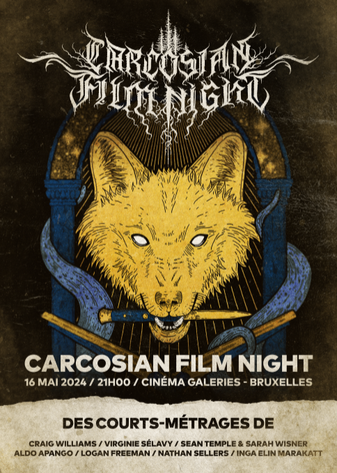 Carcosian Film Night - 16 May 2024 @ Cinéma Galeries