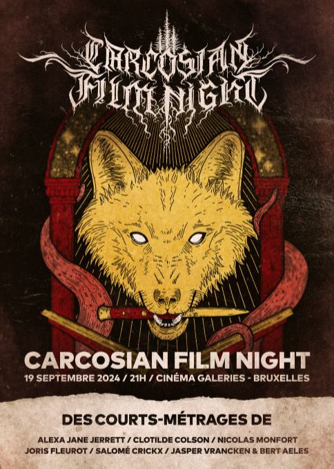 Carcosian Film Night - 19 September 2024 @ Cinéma Galeries